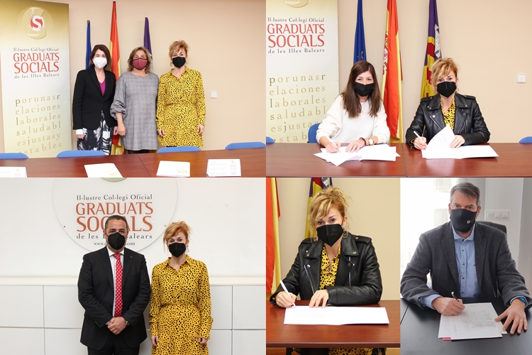 El Colegio de Graduados Sociales firma un acuerdo de colaboración con varias entidades para la implantación del Plan de Igualdad en la empresa
