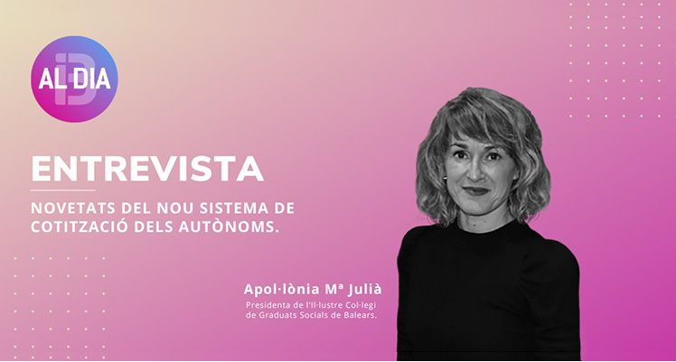 Entrevista a la Presidenta, Apol·lònia Julià, en IB3 Ràdio sobre el nou model de cotitzacions per a autònoms